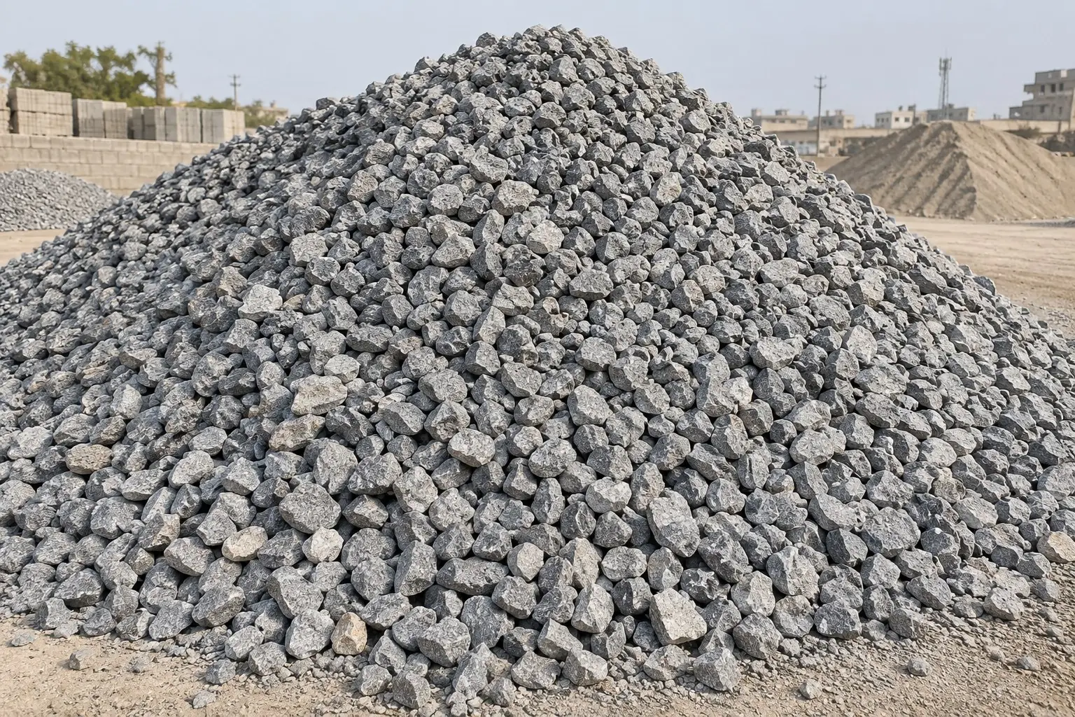 Crush stone